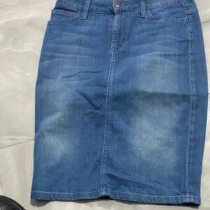 Joe's Jeans Blue Pencil Skirt